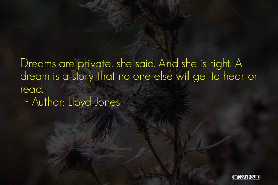 Ancilla Quotes By Lloyd Jones