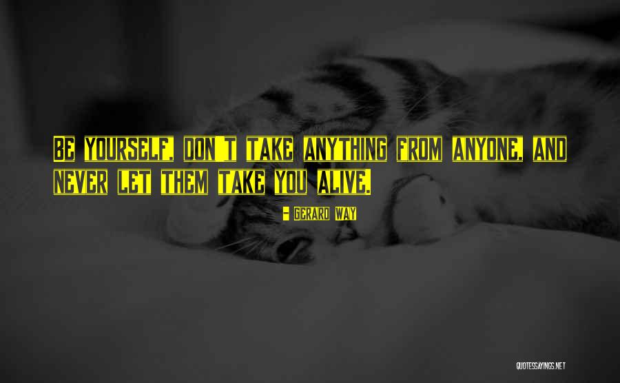 Ancion D Quotes By Gerard Way