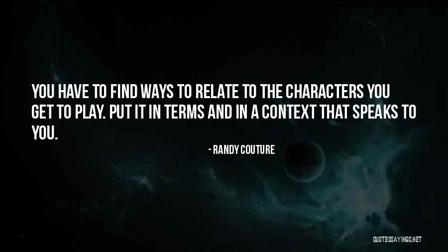 And Couture Quotes By Randy Couture And Couture Quotes By Randy Couture