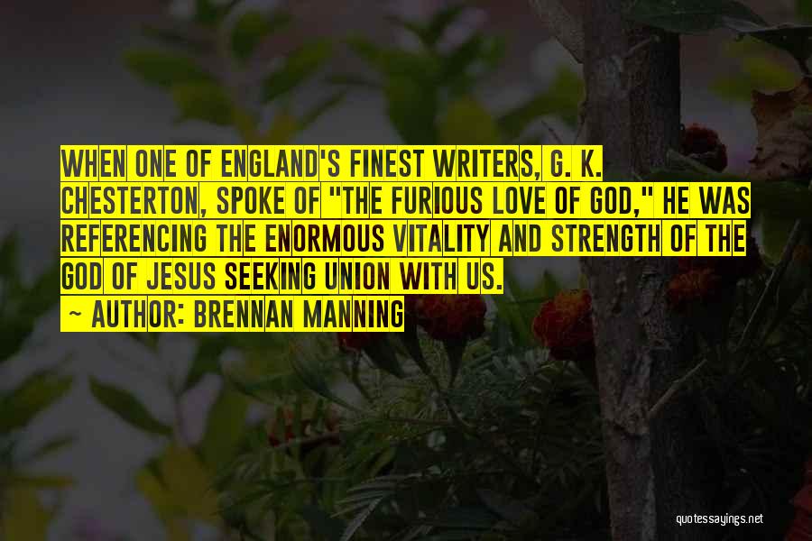 And God Spoke Quotes By Brennan Manning