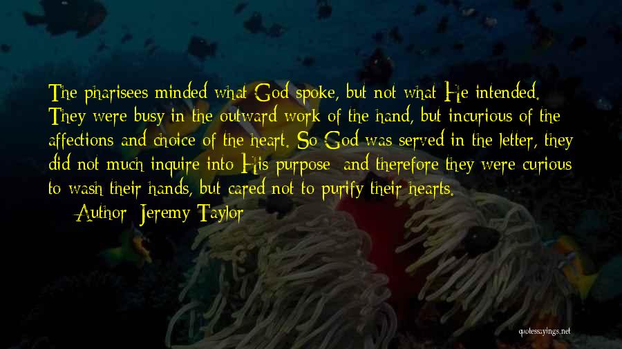 And God Spoke Quotes By Jeremy Taylor