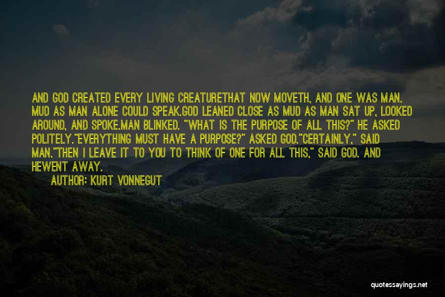 And God Spoke Quotes By Kurt Vonnegut