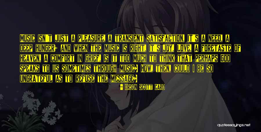 And Heaven Too Quotes By Orson Scott Card And Heaven Too Quotes By Orson Scott Card