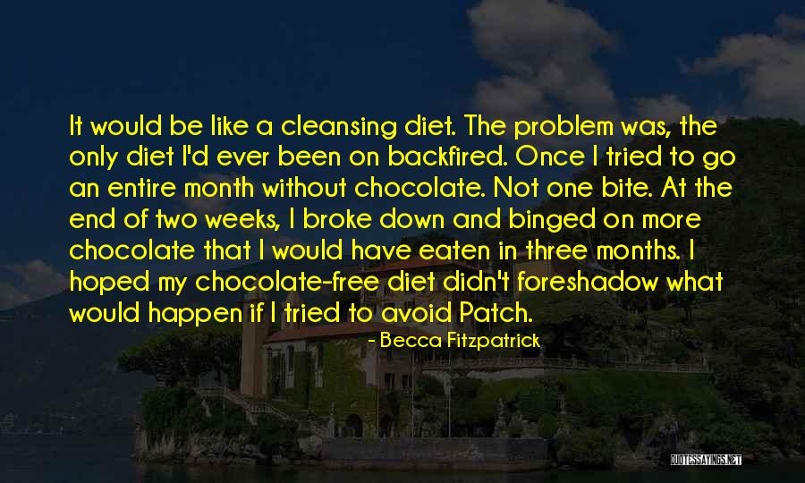 And Humor At The End Quotes By Becca Fitzpatrick And Humor At The End Quotes By Becca Fitzpatrick