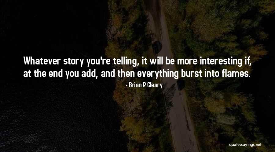 And Humor At The End Quotes By Brian P. Cleary And Humor At The End Quotes By Brian P. Cleary