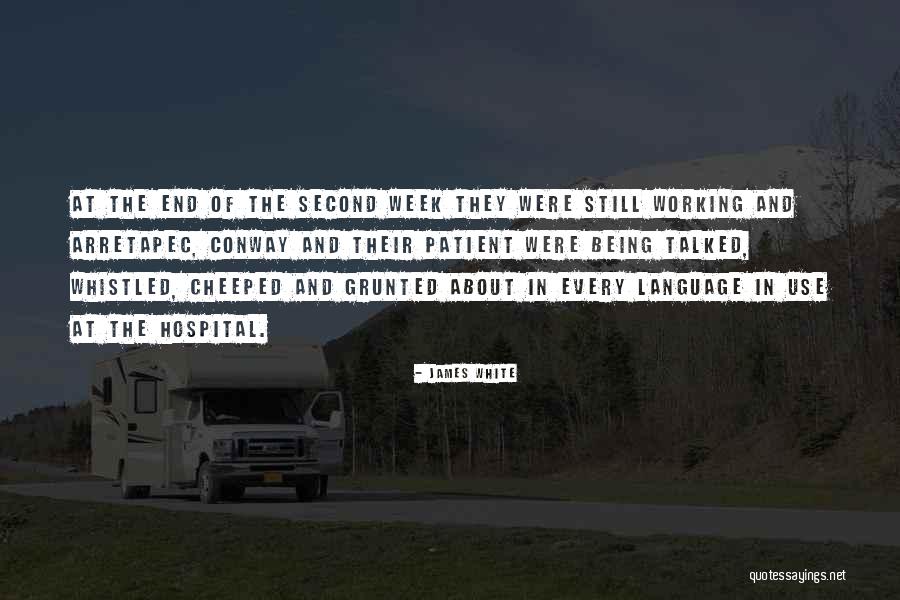 And Humor At The End Quotes By James White And Humor At The End Quotes By James White