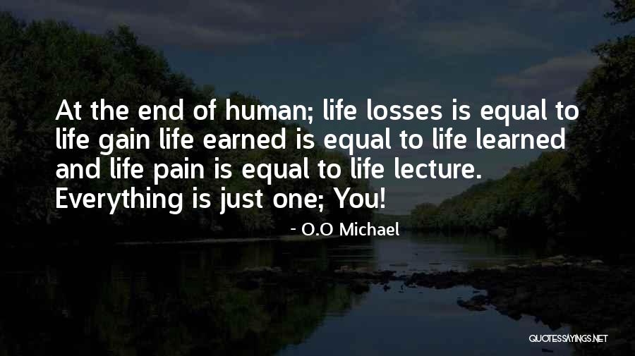 And Humor At The End Quotes By O.O Michael And Humor At The End Quotes By O.O Michael