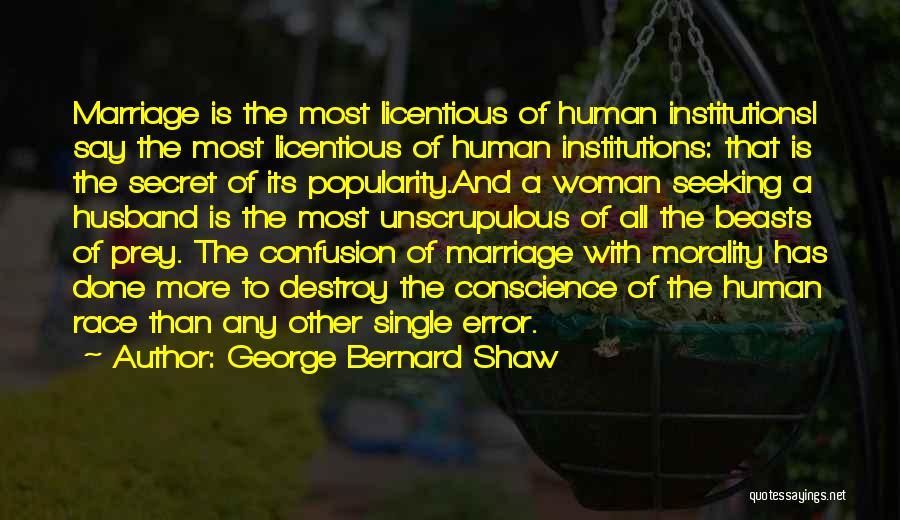 And Marriage Quotes By George Bernard Shaw