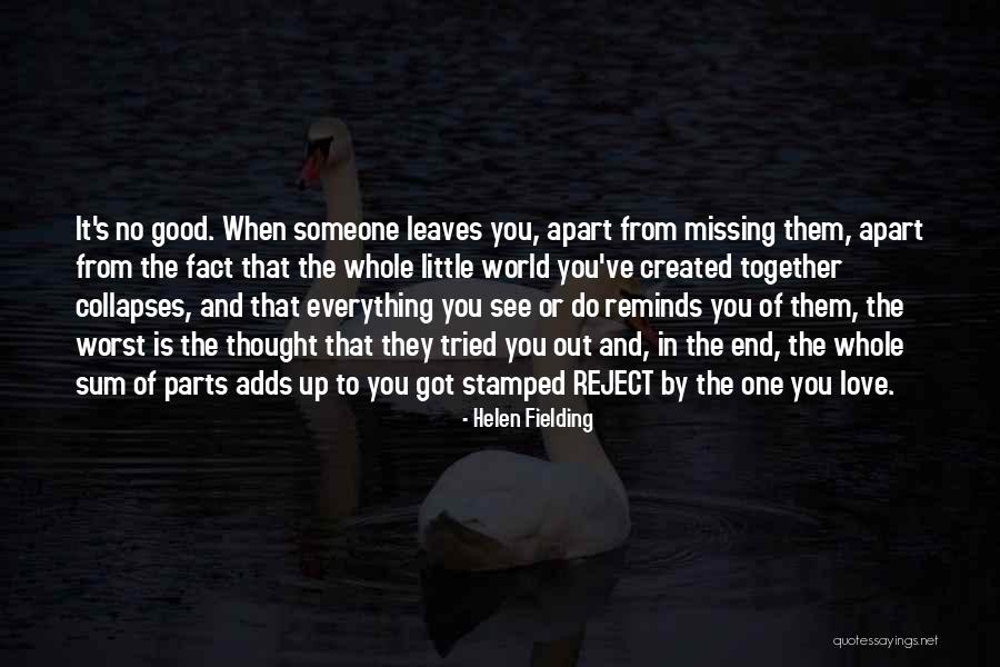 And Missing You Quotes By Helen Fielding And Missing You Quotes By Helen Fielding