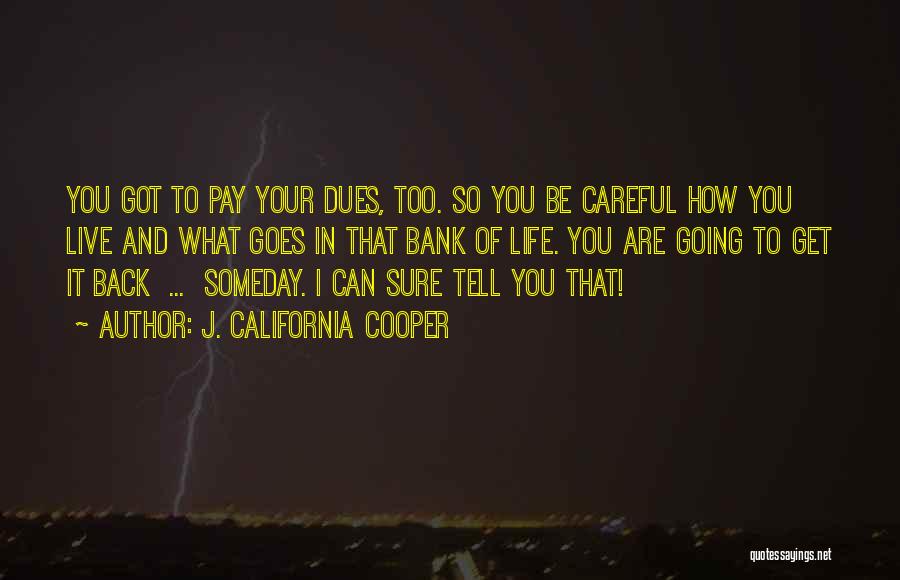 And So It Goes Quotes By J. California Cooper