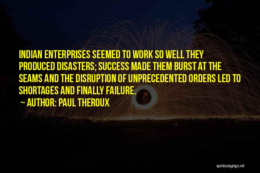 And Success Quotes By Paul Theroux