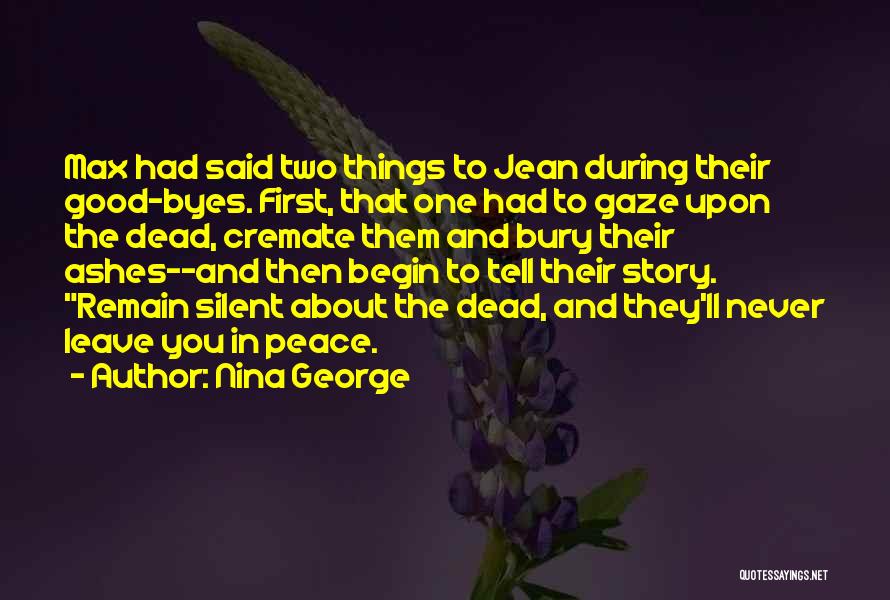 And Then They Said Quotes By Nina George