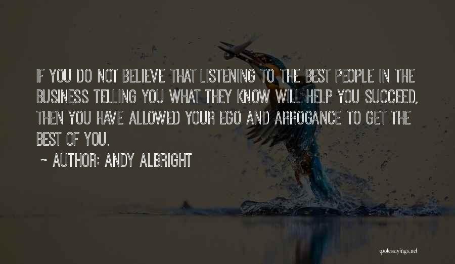 And You Will Succeed Quotes By Andy Albright