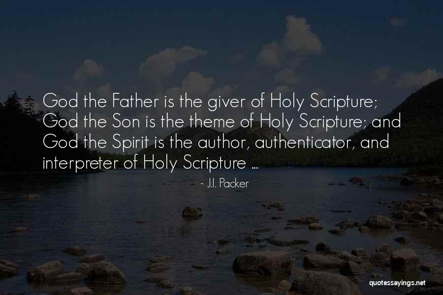 Andababa Quotes By J.I. Packer Andababa Quotes By J.I. Packer
