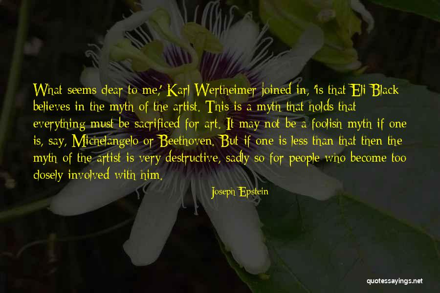 Andais Quotes By Joseph Epstein