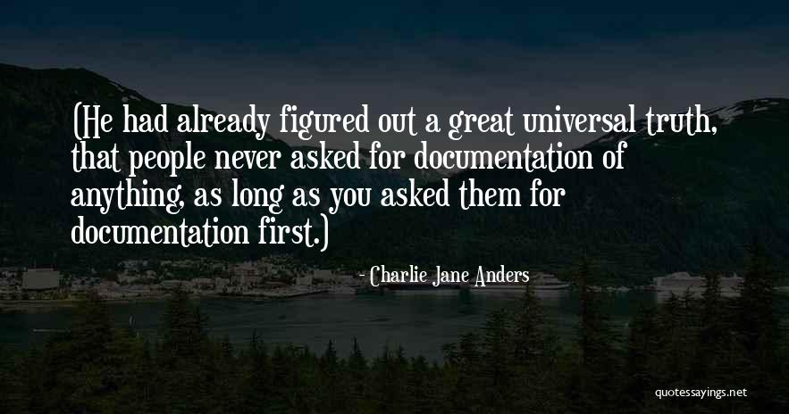 Anders Quotes By Charlie Jane Anders Anders Quotes By Charlie Jane Anders