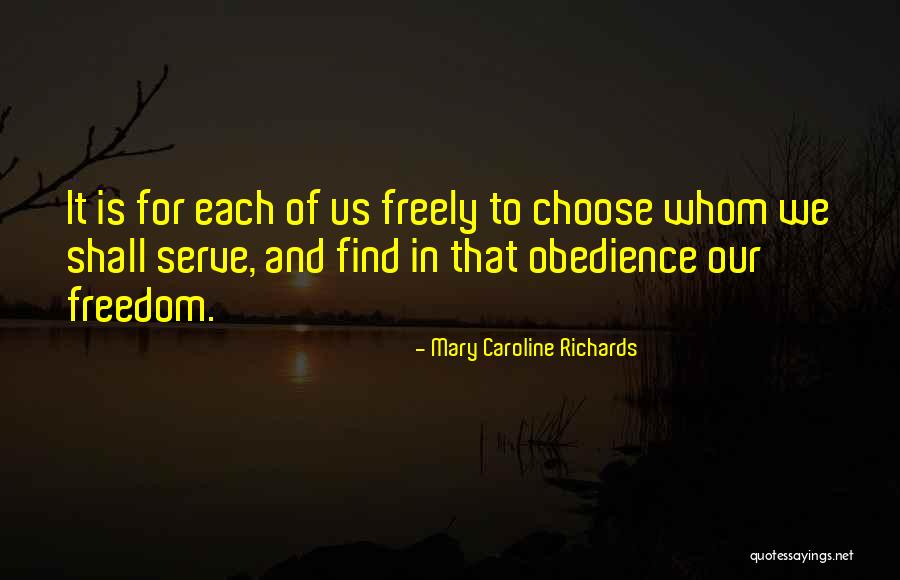 Anderson Johnson Quotes By Mary Caroline Richards Anderson Johnson Quotes By Mary Caroline Richards