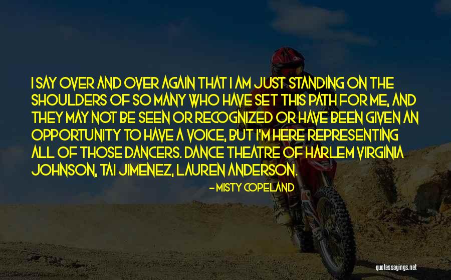 Anderson Johnson Quotes By Misty Copeland Anderson Johnson Quotes By Misty Copeland