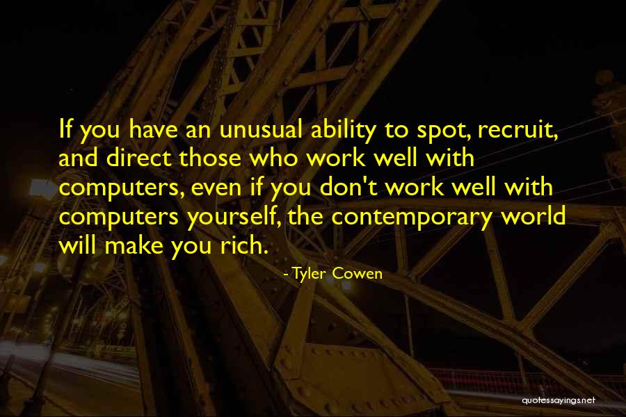 Andinos Restaurant Quotes By Tyler Cowen Andinos Restaurant Quotes By Tyler Cowen