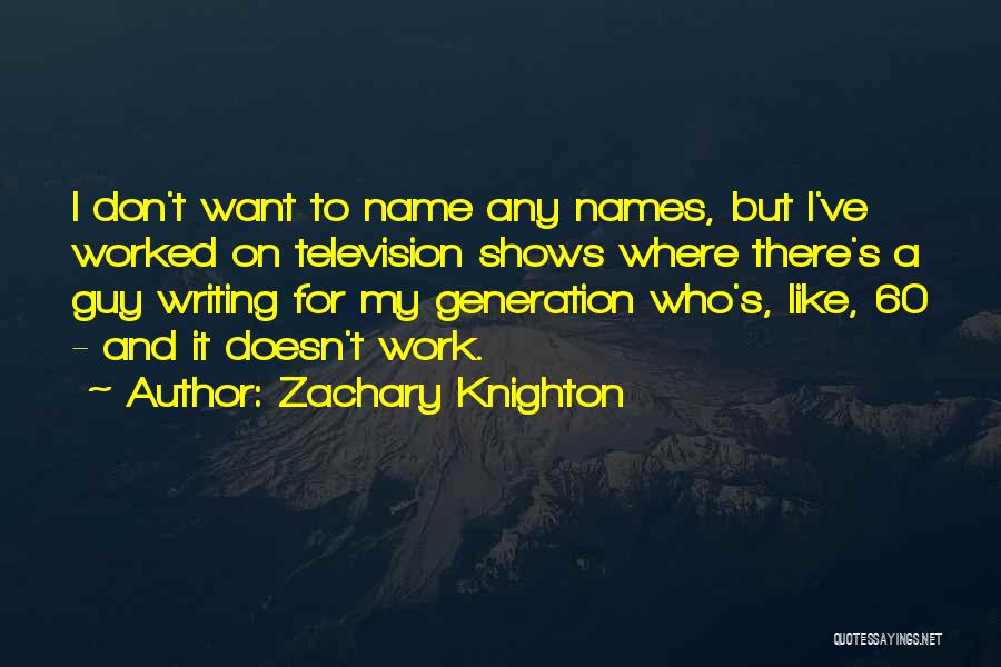 Andrade Vs Namajunas Quotes By Zachary Knighton