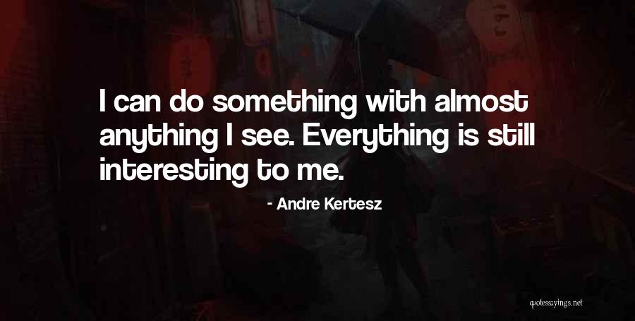 Andre Kertesz Quotes 1132290