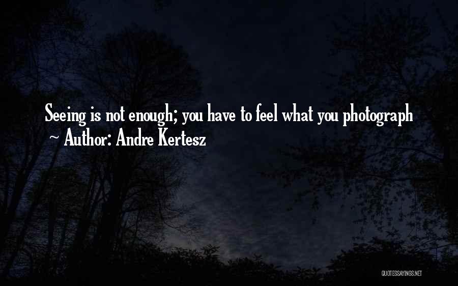 Andre Kertesz Quotes 718592