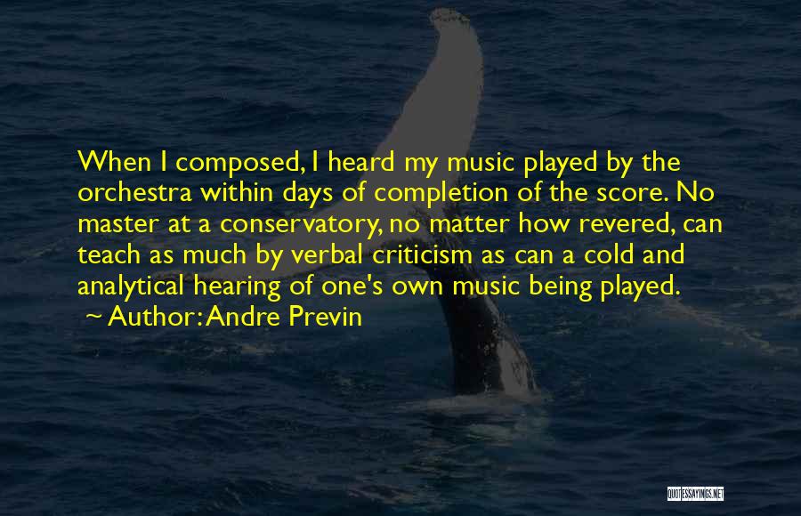 Andre Previn Quotes 2072791