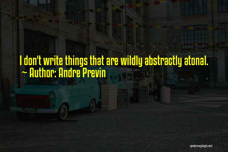 Andre Previn Quotes 2175609