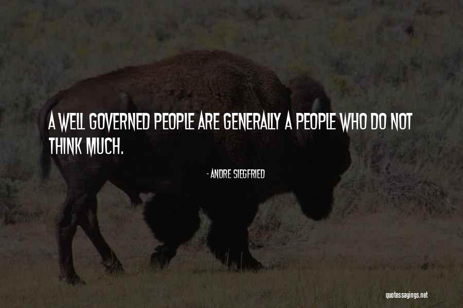 Andre Siegfried Quotes 383474 Andre Siegfried Quotes 383474