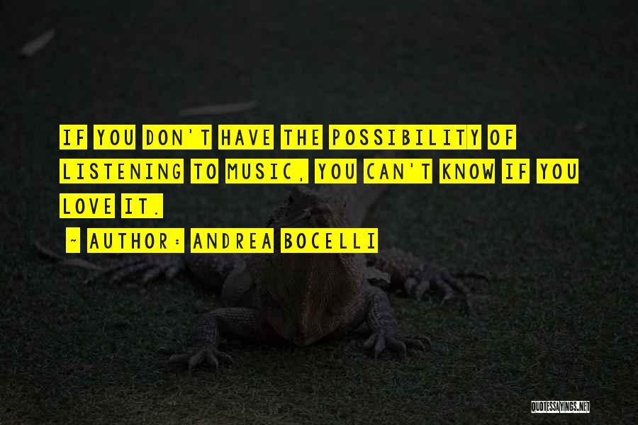 Andrea Bocelli Quotes 1304770