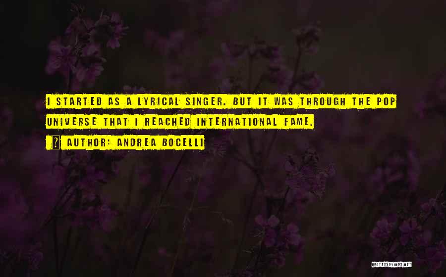 Andrea Bocelli Quotes 1942332