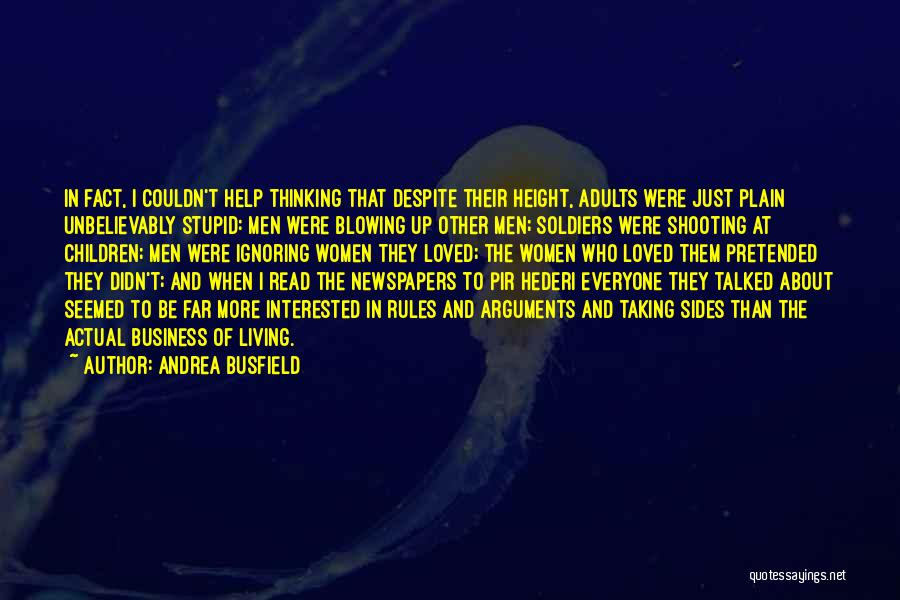 Andrea Busfield Quotes 2166348