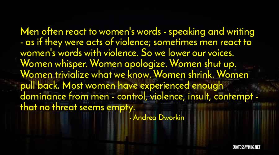 Andrea Dworkin Quotes 982498