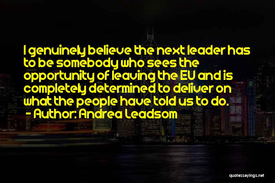 Andrea Leadsom Quotes 615895