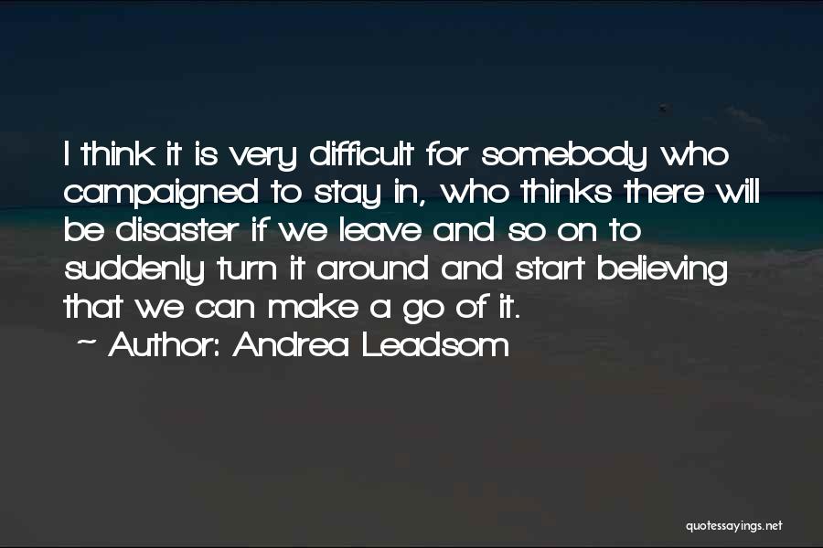 Andrea Leadsom Quotes 666072