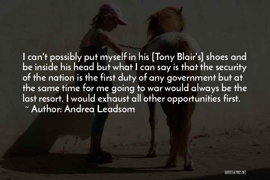 Andrea Leadsom Quotes 856652