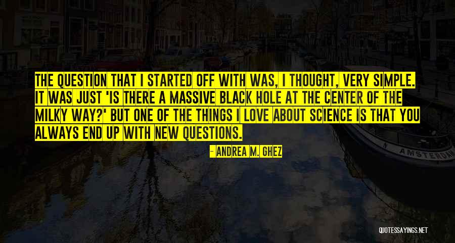 Andrea M. Ghez Quotes 2161276