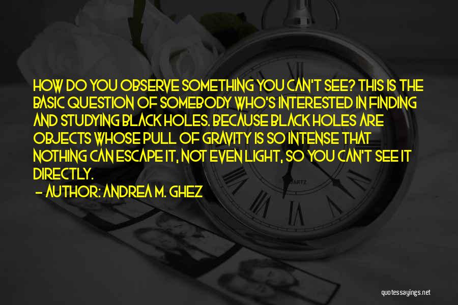 Andrea M. Ghez Quotes 851154