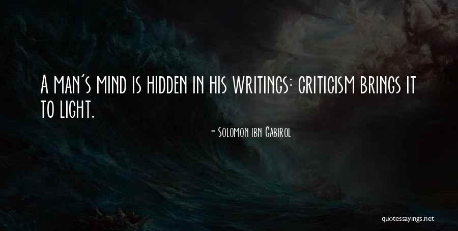 Andrea Olson Quotes By Solomon Ibn Gabirol