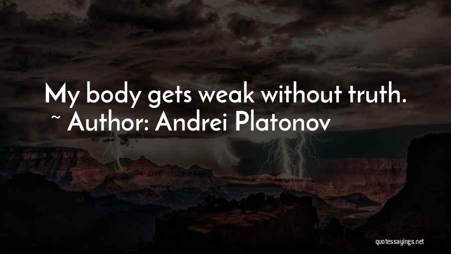 Andrei Platonov Quotes 2157223
