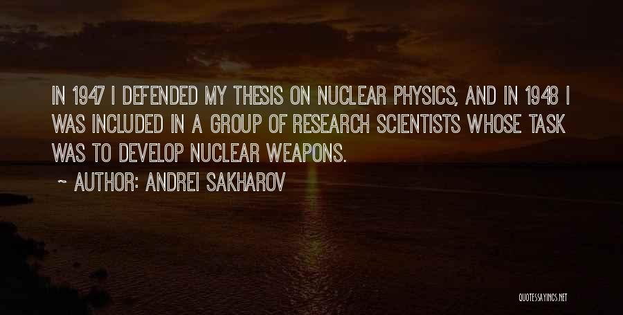 Andrei Sakharov Quotes 853876