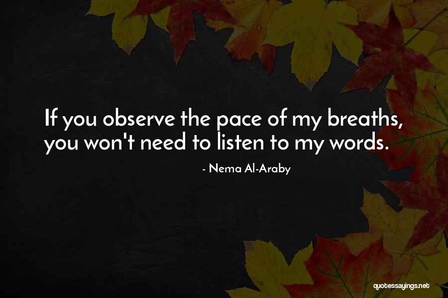 Andres De Fonollosa Quotes By Nema Al-Araby