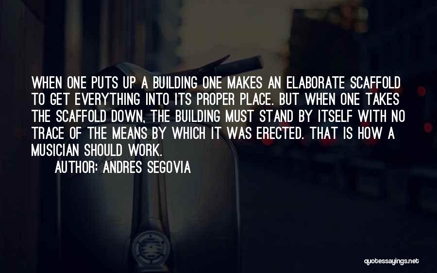 Andres Segovia Quotes 542510