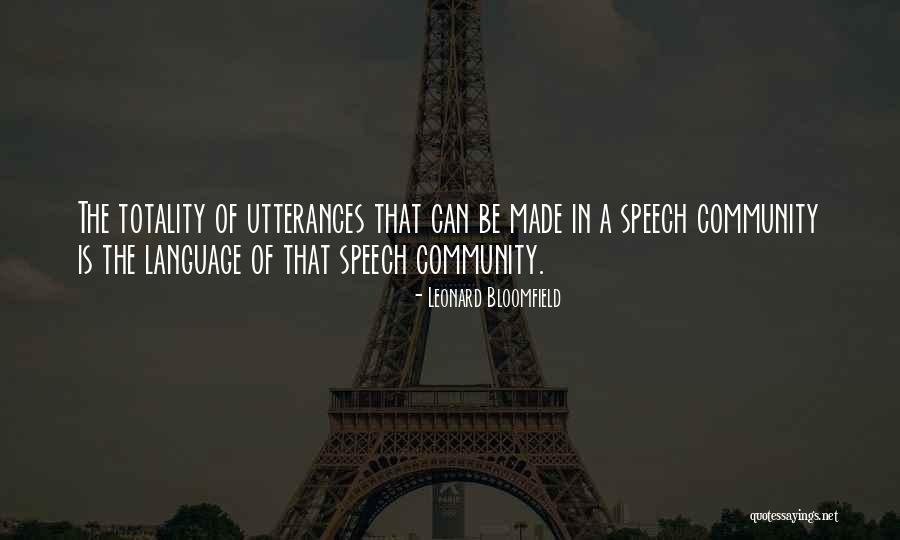 Andretta Crider Quotes By Leonard Bloomfield Andretta Crider Quotes By Leonard Bloomfield