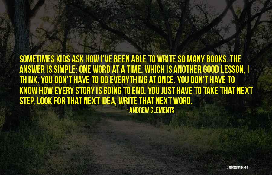 Andrew Clements Quotes 89183