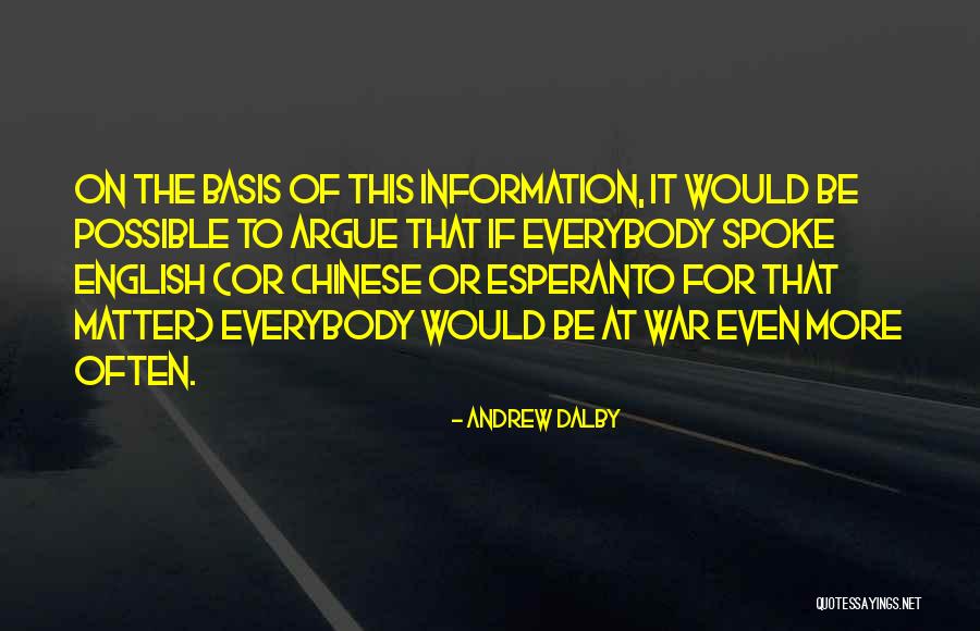 Andrew Dalby Quotes 940145