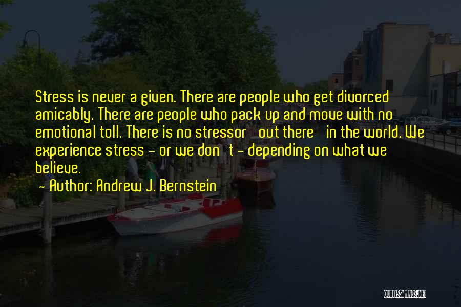 Andrew J. Bernstein Quotes 1209800