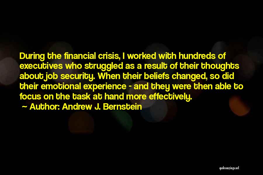 Andrew J. Bernstein Quotes 2228444