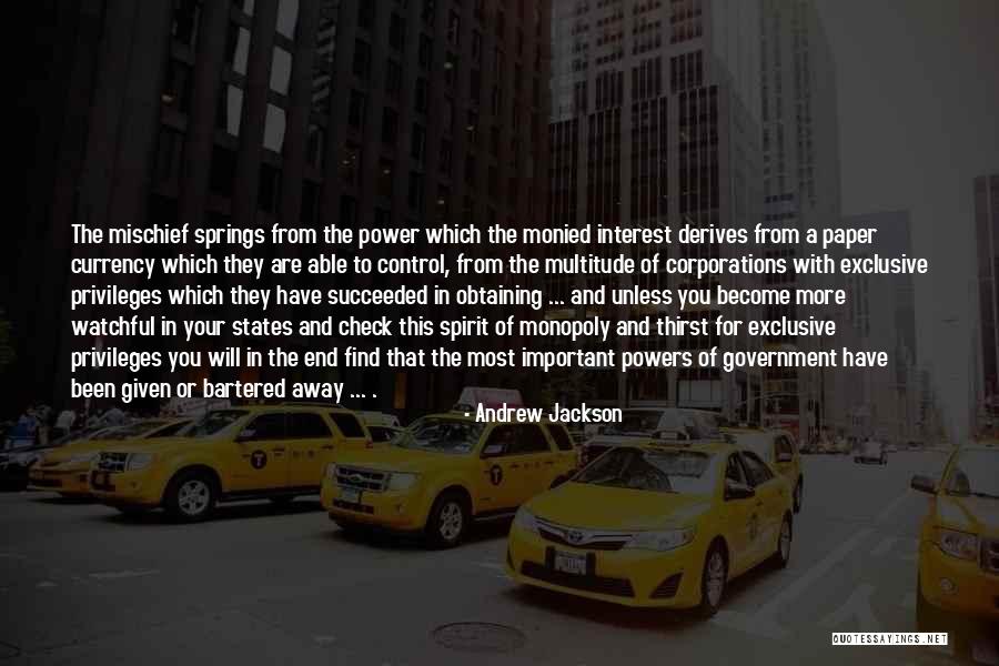 Andrew Jackson Quotes 486203