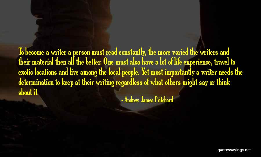 Andrew James Pritchard Quotes 1762548